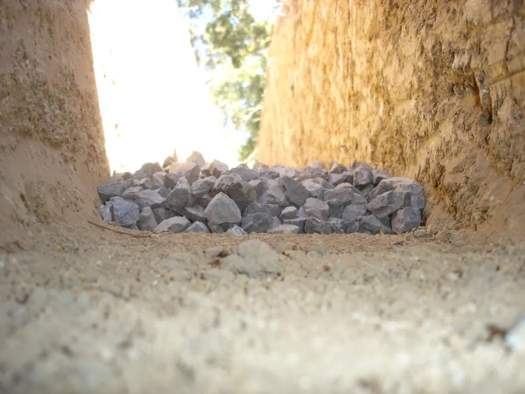 French Drain Installation in Petaluma, CA